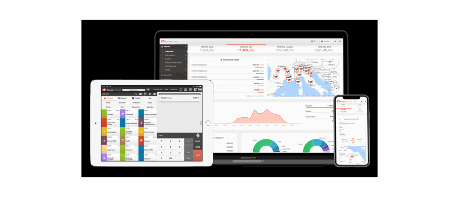 Registratore di cassa del futuro: cassa in cloud e retail shop automation di RCR